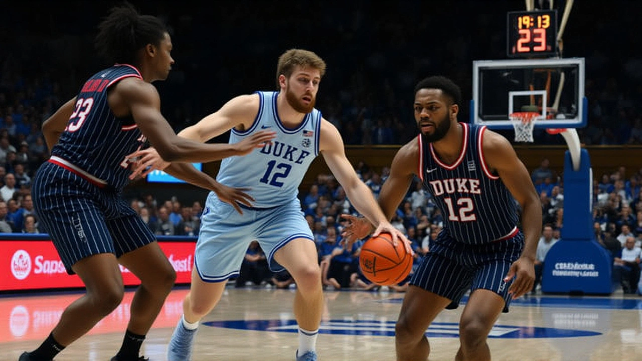 Duke Edges Arkansas 80-71 in Thrilling Thanksgiving Showdown at United Center