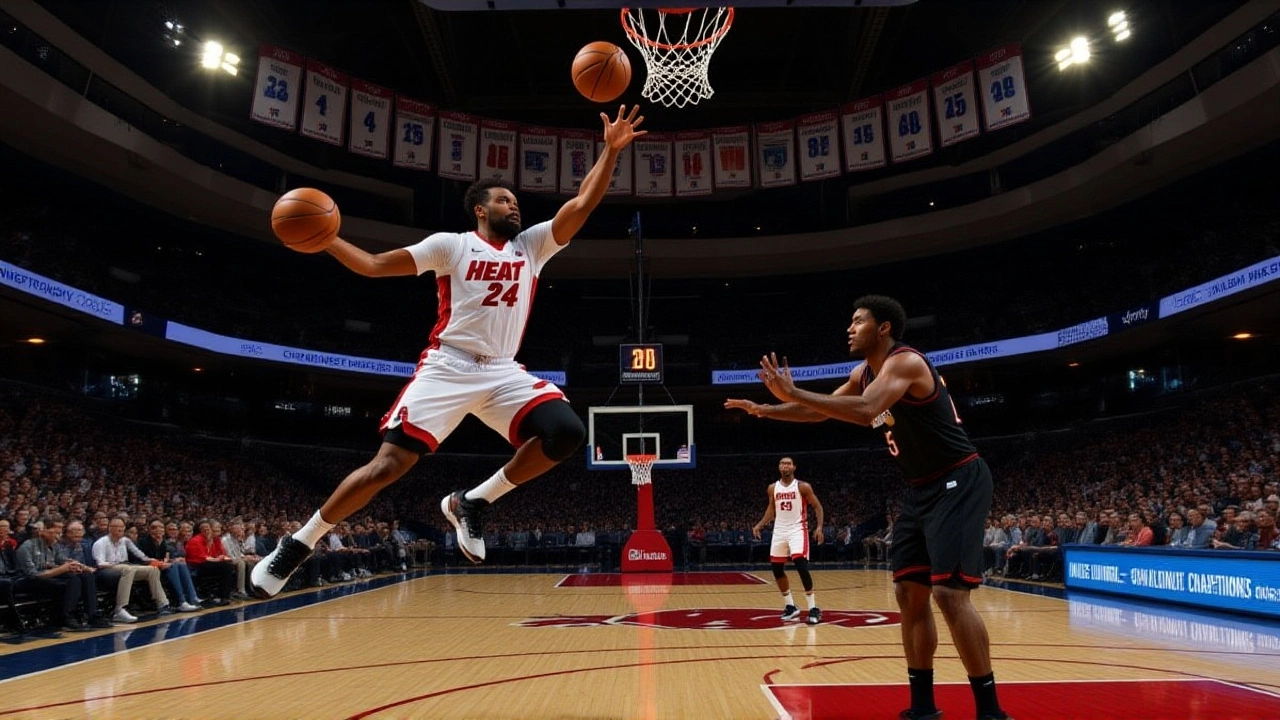 Miami Heat Edge 76ers 127-117 Without Edgecombe, Powell Drops 32 in Philadelphia